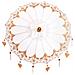 Parasol Balinese 260 Crema 95-100 cm Cotone e legno massello - Foto miniatura 7