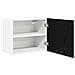 Armadio pensile Riga 2 pcs Rovere Nero e Bianco 50 x 31 x 40 cm - Foto miniatura 6