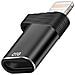 Adattatore Otg Da Usb-c A Lightning Velocità 480mbps, Nero - Foto miniatura 1