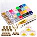 Set per creare braccialetti con perline, creativo, per bambini, grande, 4678 pezzi - Foto miniatura 2