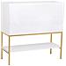 Credenza 2 Ante Legno E Metallo 100x40x100h Cm - Foto miniatura 4