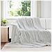Coperte da Pile 6 pcs Grigio 240 x 220 cm Panno - Foto miniatura 2