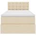Letto con contenitore e materasso Crema 90 x 190 cm - Foto miniatura 7