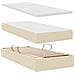 Letto con contenitore e materasso Crema 90 x 190 cm - Foto miniatura 8