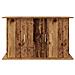 Supporto Acquario 101x41x58cm in Legno Multistrato Legno Antico - Foto miniatura 4