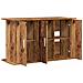 Supporto Acquario 101x41x58cm in Legno Multistrato Legno Antico - Foto miniatura 7