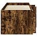 Struttura Letto Loft con Mobile 3 pz Rovere Fumo - Foto miniatura 4
