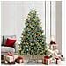 Albero di Natale artificiale pieghevole con coni Verde 210 cm - Foto miniatura 2