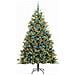 Albero di Natale artificiale pieghevole con coni Verde 210 cm - Foto miniatura 3