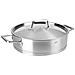 Teglia per torte Foodie con coperchio, in acciaio inox, grigia, 24x6,5x9 cm - Foto miniatura 1