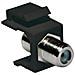 IWP-ADAP-75OFB - Adattatore Keystone BNC 75 Ohm F / F Nero - Foto miniatura 1