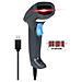 vers Hamlet Hbcs1d10u Lettore Di Codici A Barre 1d Laser Nero Handheld Bar Code Reader - Foto miniatura 6