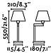 Faro Faro 68488 Artis Lampada Da Tavolo Bronzo 1xe27 - Foto miniatura 4