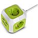 Presa Multipla Con 2 Porte Usb Con Protezione Per Bambini 1,4 M Green Blue Gb118g - Foto miniatura 1