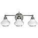 Tappeto Moderno Lampada Da Parete A Led, Ip44, 3 x 3,5 w / g9 ainsley Hk / ains Ley3 bath - Foto miniatura 1