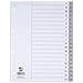 Divisori Alfabetici A-z 22,5x29,7 Cm Grigio 20 Pagine Kf01817 - Foto miniatura 1