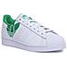 Superstar In White Green For Men - Foto miniatura 1