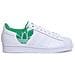 Superstar In White Green For Men - Foto miniatura 2