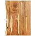 Piano Per Lavabo Bagno In Massello Di Acacia 80x55x2,5 Cm - Foto miniatura 1