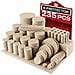 Mobili Pad Piano Protettori Della X-protezione 235 Pcs - Feltrini Per Le Gambe Delle Sedie - Mobili Premium Feltrini Per I Piedi Mobili - Quantit Enorme La Protezione Del Pavimento Pads - Proteggi Il Tuo Pavimenti In Legno - Foto miniatura 1