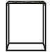 Tavolo Consolle Nero 60x35x75 Cm In Vetro Temperato - Foto miniatura 2