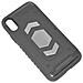 Maxy Custodia Defender Shell Alta Protezione Antiscivolo Magnetica Per Apple Iphone X - Xs Black - Foto miniatura 1