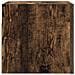 Armadietti Tv Montati A Parete 2pz Rovere Fumo 30,5x30x30 Cm - Foto miniatura 3