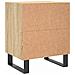 Comodini 2 Pz Rovere Sonoma 40x30x50 Cm In Legno Multistrato - Foto miniatura 6