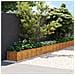 Fioriera Rialzata Da Giardino 1152x50x36 Cm In Acciaio Corten - Foto miniatura 1