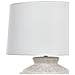Lampada Da Tavolo Caine Ceramica Beige Chiaro - Foto miniatura 3