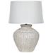 Lampada Da Tavolo Caine Ceramica Beige Chiaro - Foto miniatura 8