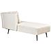 Chaise Longue Versione Destra Riom Tessuto Bianco - Foto miniatura 8