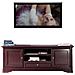 Porta Tv 2 Ante In Legno Shabby Rosso Bordeaux 181x52x65 - Foto miniatura 1