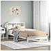 Letto Libreria Senza Materasso Bianco 100x200 Cm Legno Di Pino - Foto miniatura 1