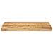 Piano Per Tavolo 40x30x2,5cm Rettangolare Legno Di Mango Grezzo - Foto miniatura 3