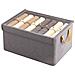 Scatola Portaoggetti Pieghevole Per Vestiti Con Coperchio  S - Foto miniatura 1