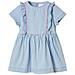 Abito da Bambina con Volant Blu Tenue 92 - Foto miniatura 1