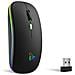 Mouse Silenzioso A Doppia Modalità: Wireless Bluetooth 5.1 Ricaricabile   C - Foto miniatura 1