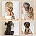 Set Di Elastici Per Capelli Intrecciati Boho (3-20 Pezzi) - Foto miniatura 5