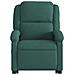 Poltrona Alzapersona Reclinabile Elettrica Verde Scuro Velluto - Foto miniatura 8