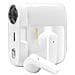 Auricolari Tws Modello S28 Con Funzione Proiettore E Custodia 400mah, Bianco - Foto miniatura 1