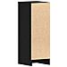 Mobile per Scarpe  Nero Rovere 31,5x35x90 cm in Legno Ingenerizzato - Foto miniatura 5