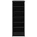 Mobile per Scarpe  Nero Rovere 31,5x35x90 cm in Legno Ingenerizzato - Foto miniatura 6