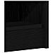 Mobile per Scarpe  Nero Rovere 31,5x35x90 cm in Legno Ingenerizzato - Foto miniatura 8