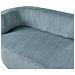 Chaise Longue Versione Sinistra Vanvey Velluto A Coste Blu - Foto miniatura 8
