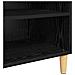 Credenza Rovere nero 57 x 35 x 89.5 cm Legno multistrato - Foto miniatura 8