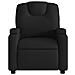 Poltrona reclinabile in tessuto nero - Foto miniatura 6