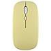 Tastiera Bluetooth Con Tasti Rotondi E Touchpad + Combo Mouse Bluetooth, Compatibile Con Ipad, Android E Altro Yellow - Foto miniatura 2