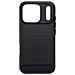 Custodia B-case Tpu Silicone Cover Case Per Apple Iphone 17 Pro Max Carbon Metal Black - Foto miniatura 2