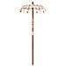 Parasol Balinese 260 Crema 95-100 cm Cotone e legno massello - Foto miniatura 4